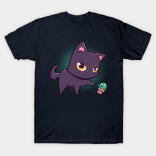 Cat Hates Spiky Plants T-Shirt